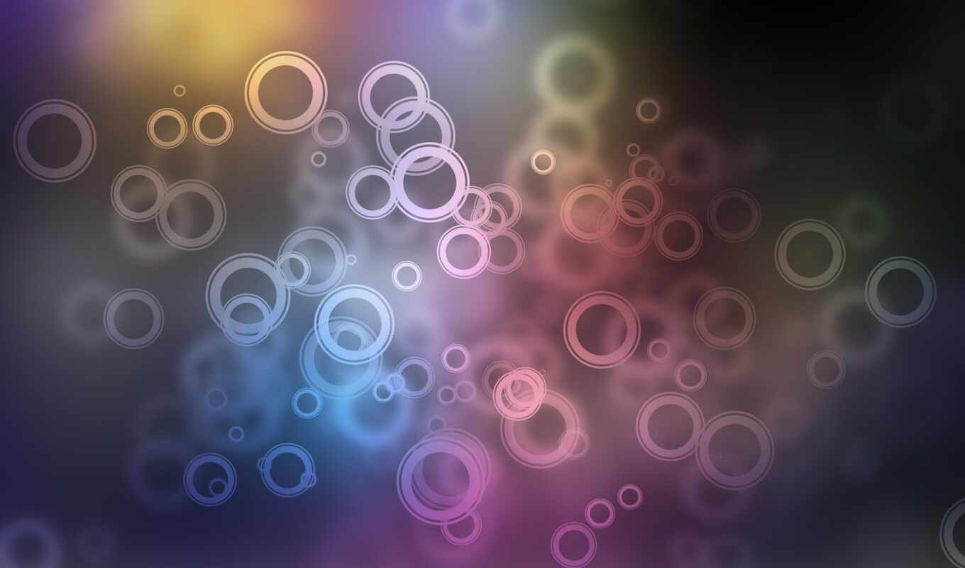 abstract, круги, circles, blur