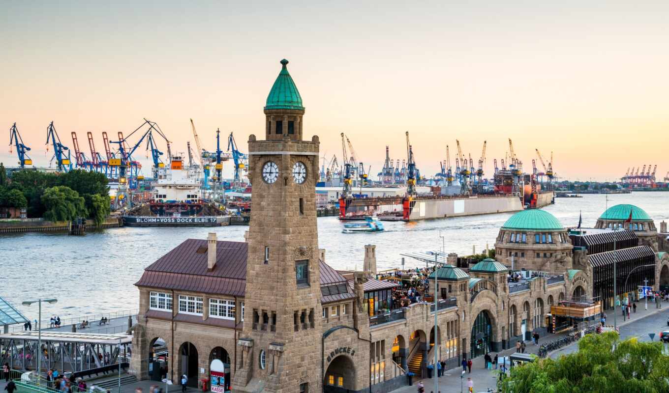 Hamburg, posterlounge, port