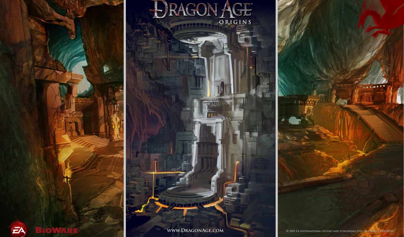 dragon, age, origin