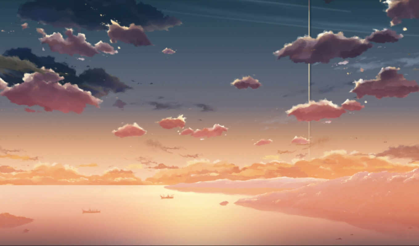 wallpaper, sky, makoto, shinkai, clouds