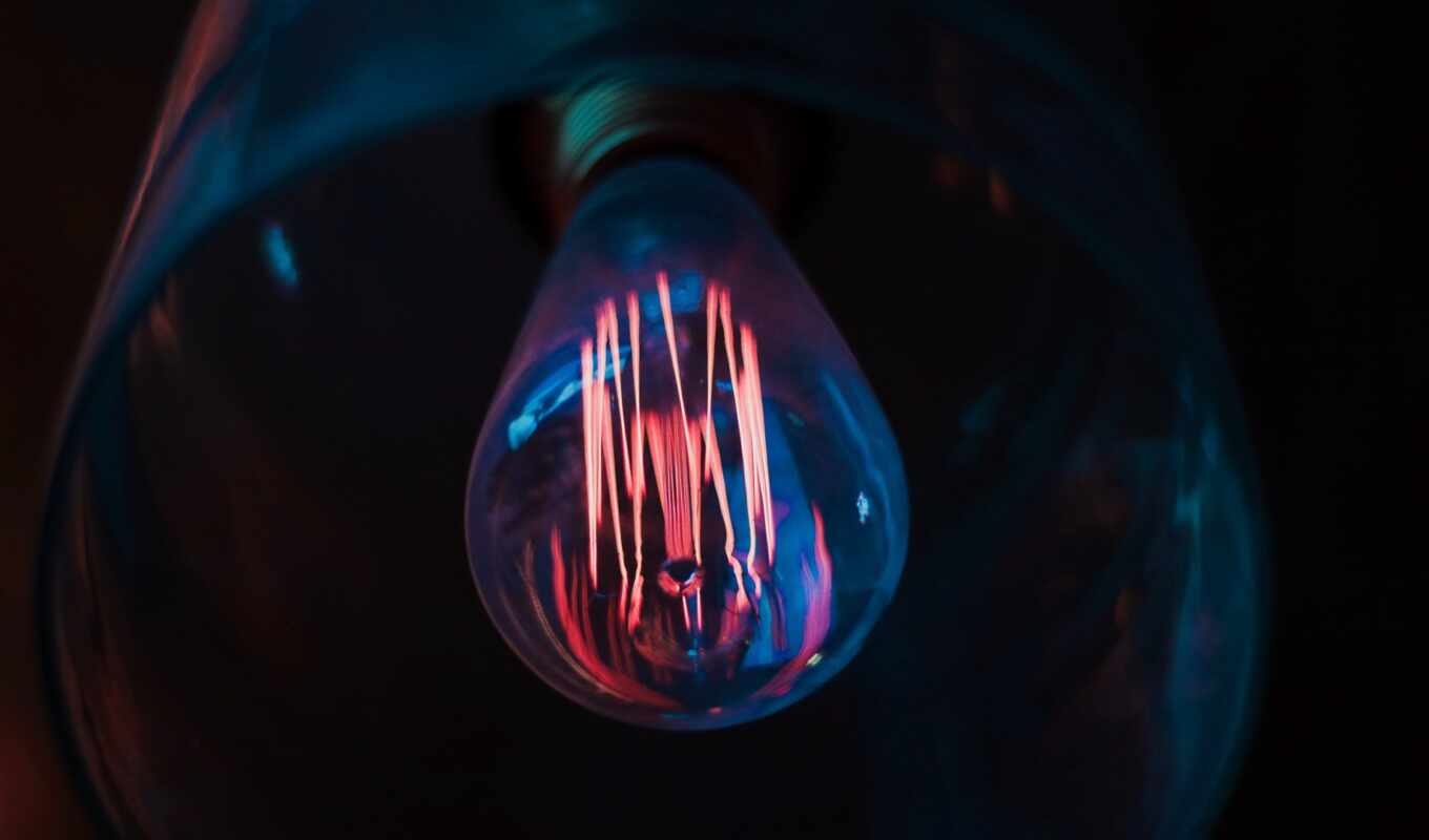 photo, black, light, lamp, light bulb, electricity