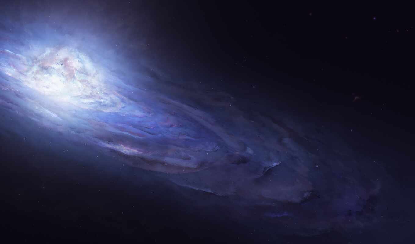 planet, galaxy, cosmos, blue, spc, andromed, photo wallpapers