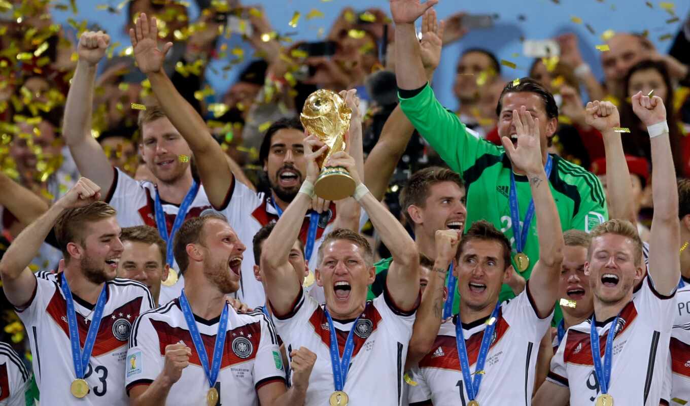 германии, футбол, мира, команда, футболу, чемпионат, победа, чемпионы