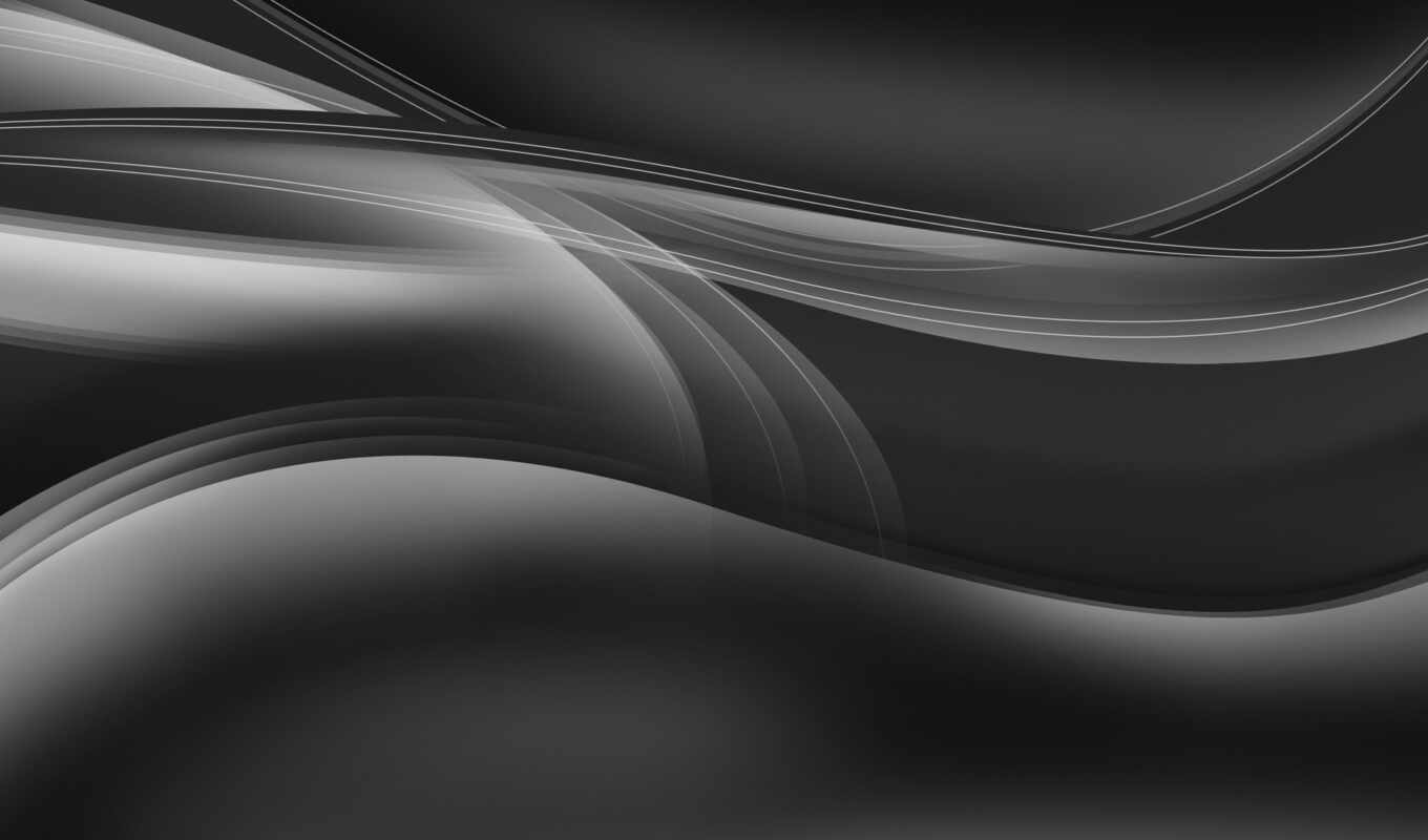 black, abstract, silver