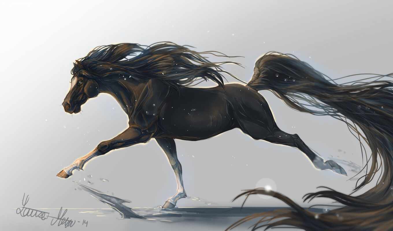 horse, art