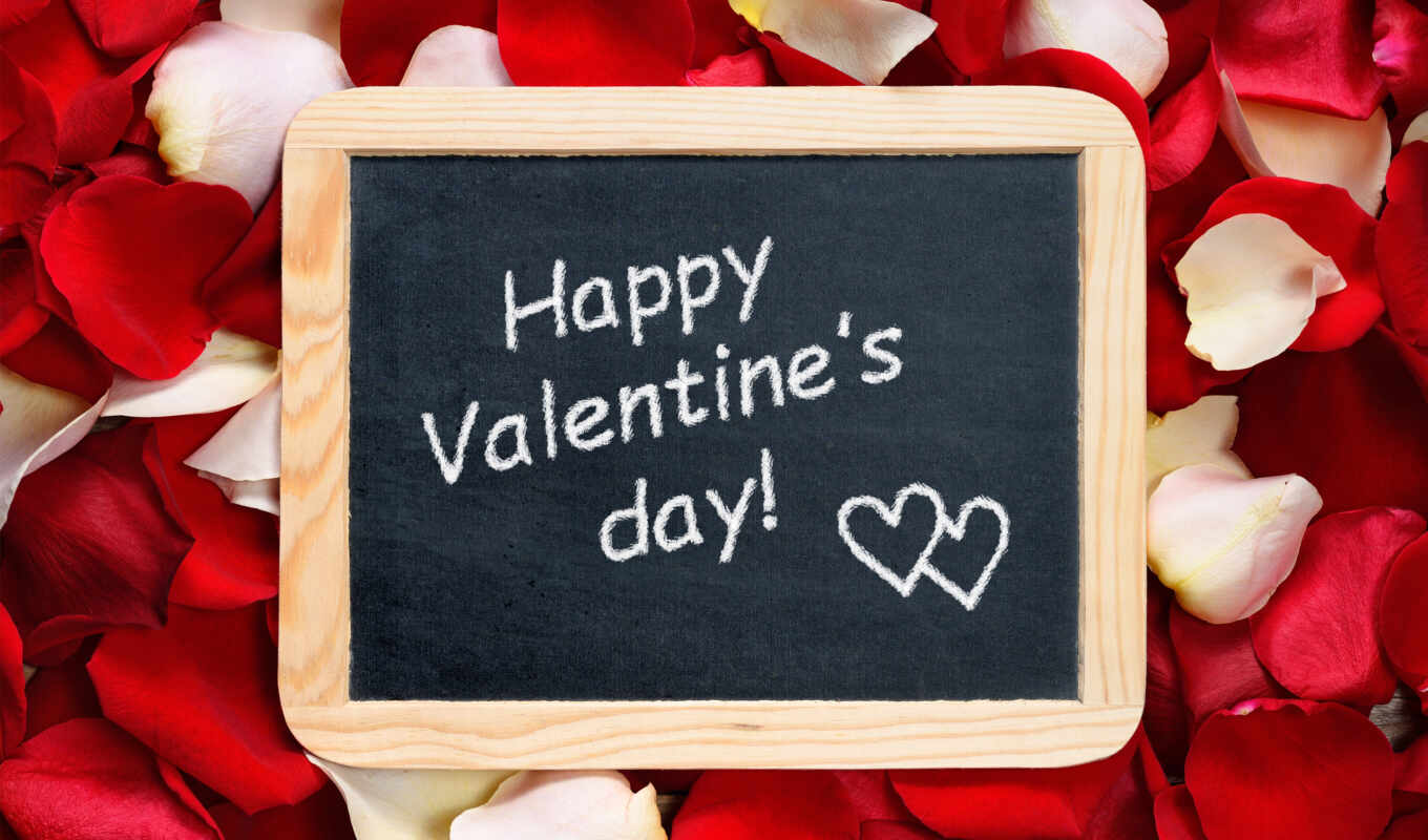 rose, love, text, day, valentine, happy, petals, valentines, board