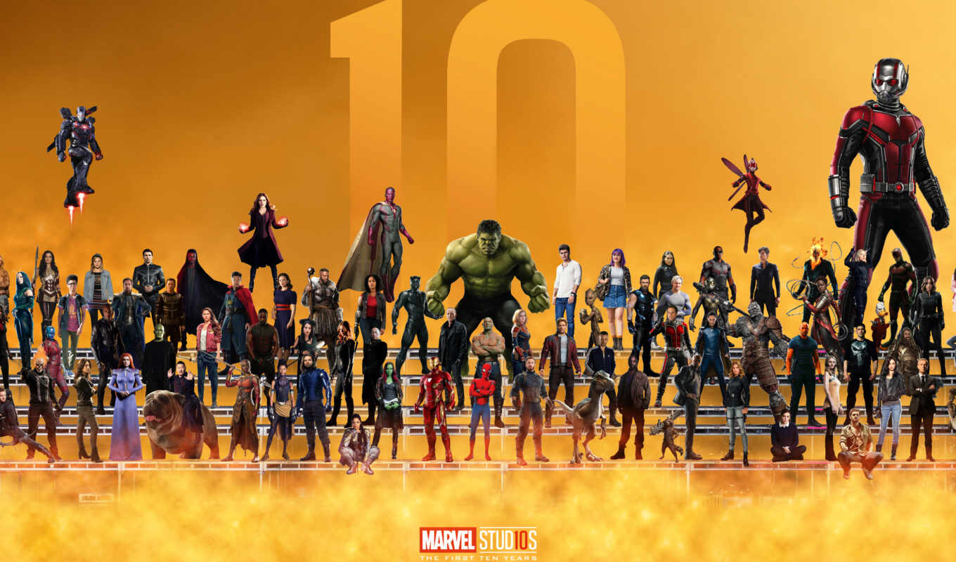 years, for the first time, marvel, ten, studios
