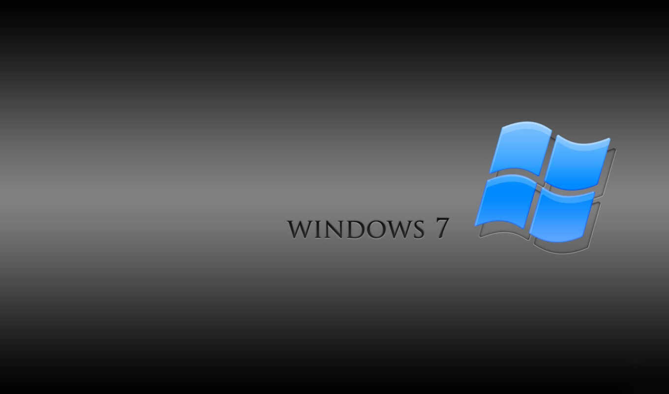 небо, окна 7, компьютер, текст, синий, дизайн, лого, шрифт, операционная система