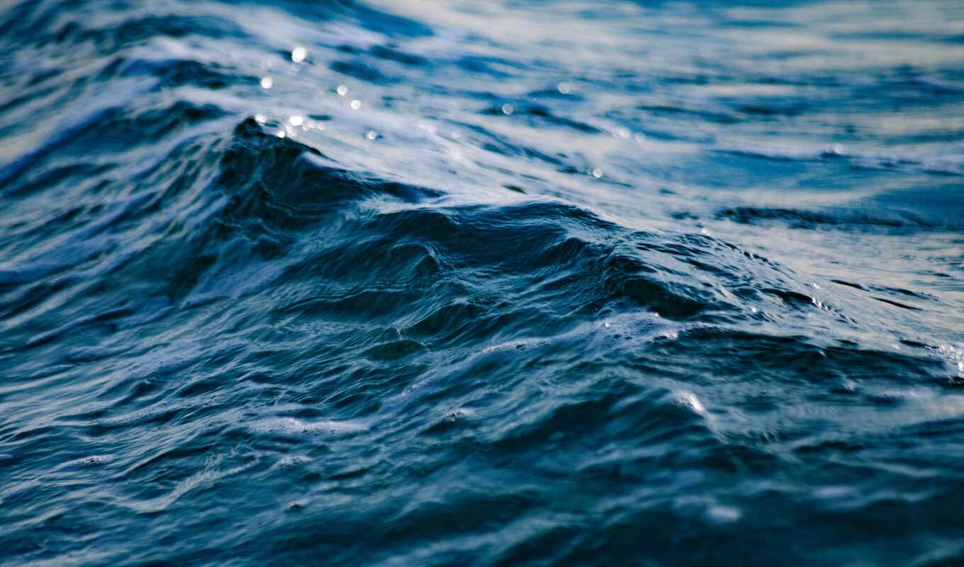 water, ocean, waves