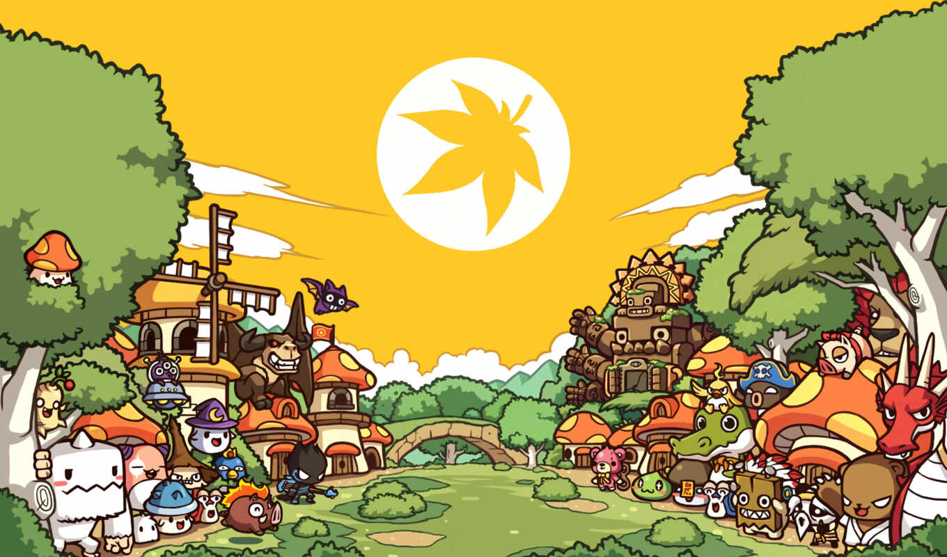 mobile, game, play, hay, maplestory