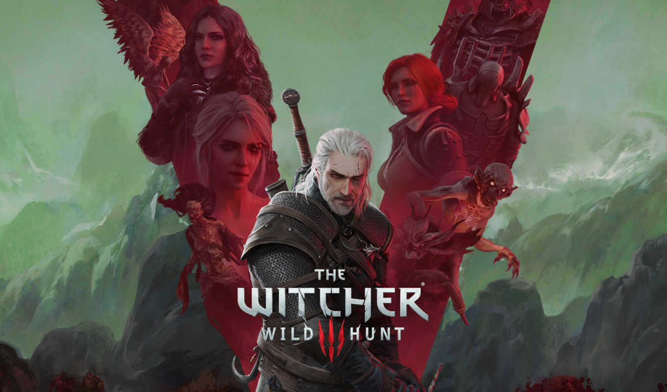 wild, witch, hunting, the witcher