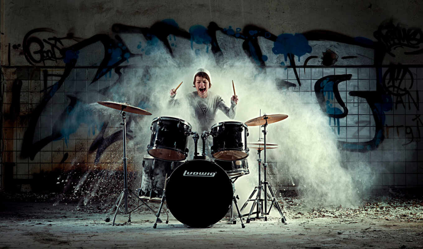 drum, барабанщик, эмоция
