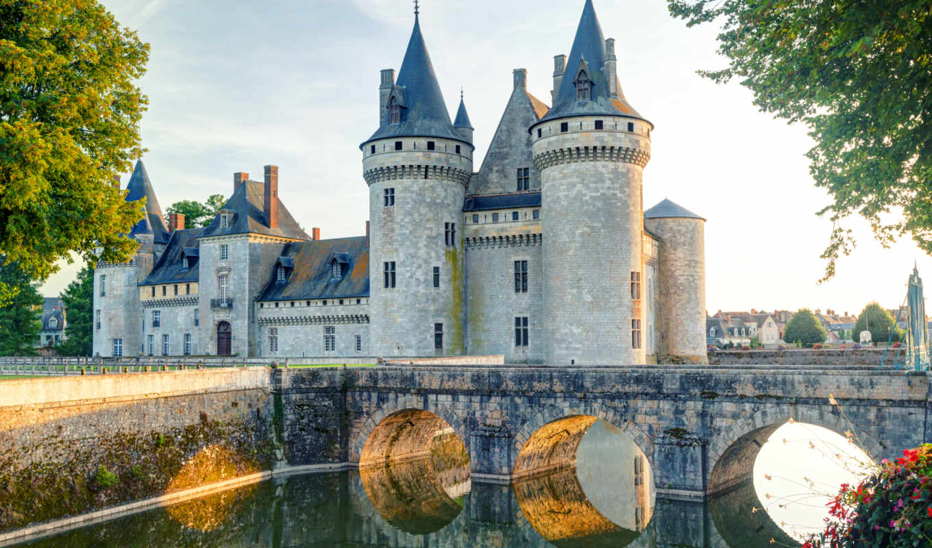 castle, old, France