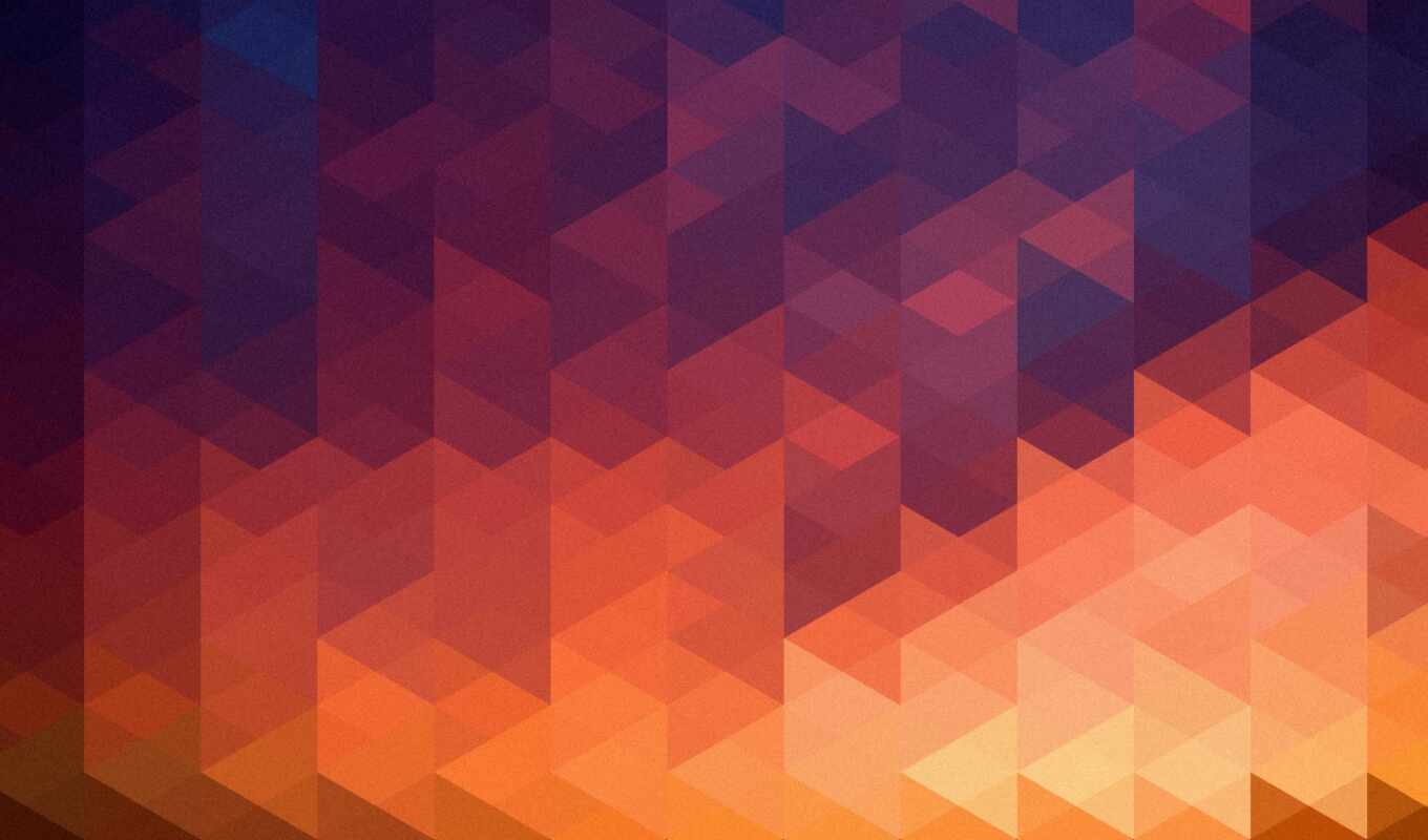 colorful, abstract, geometric, triangle