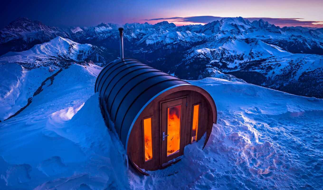 house, snow, winter, mountain, add, italian, the alps, sauna, dolomite, dolomitov i