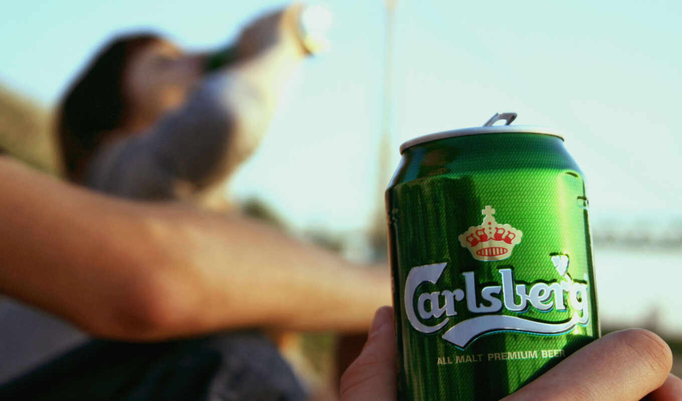 drink, beer, Carlsberg