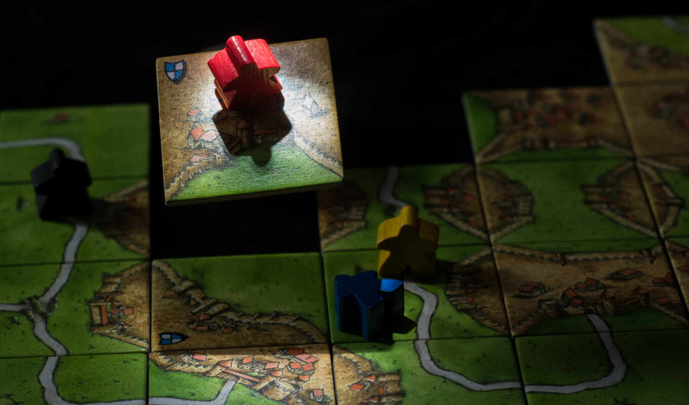 game, доска, map, carcassonne