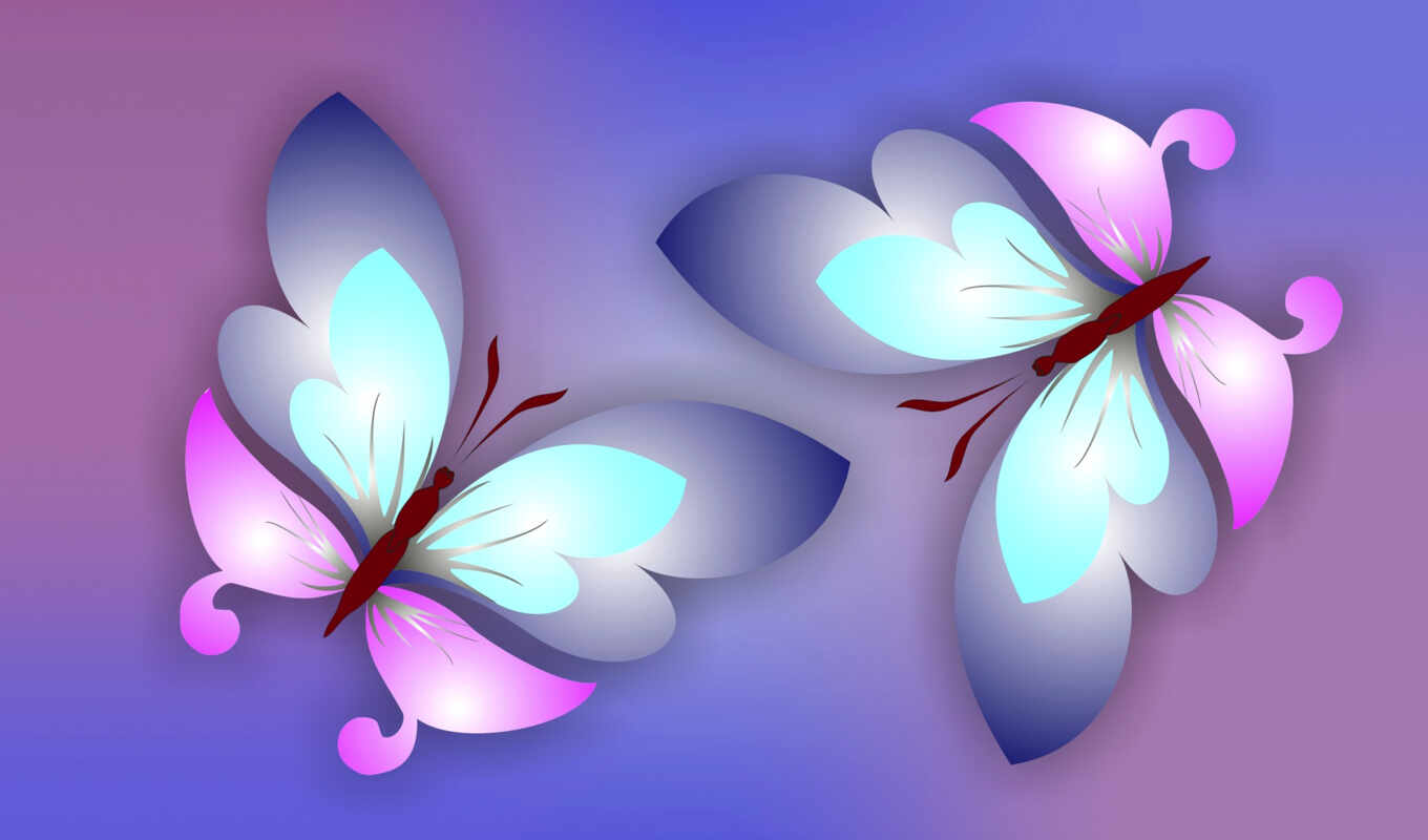 fone, фон, абстракция, бабочка, flowers, butterflies, фиолетовые, надписями, бабочки