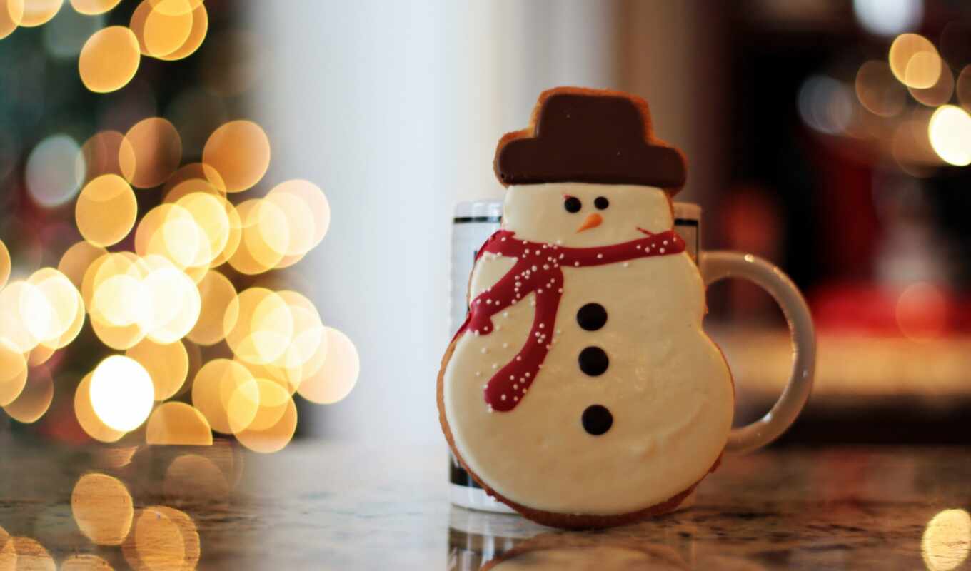 фон, огонь, christmas, праздник, настроение, снеговик, cookie, пряник, рецепт, новый год, melt