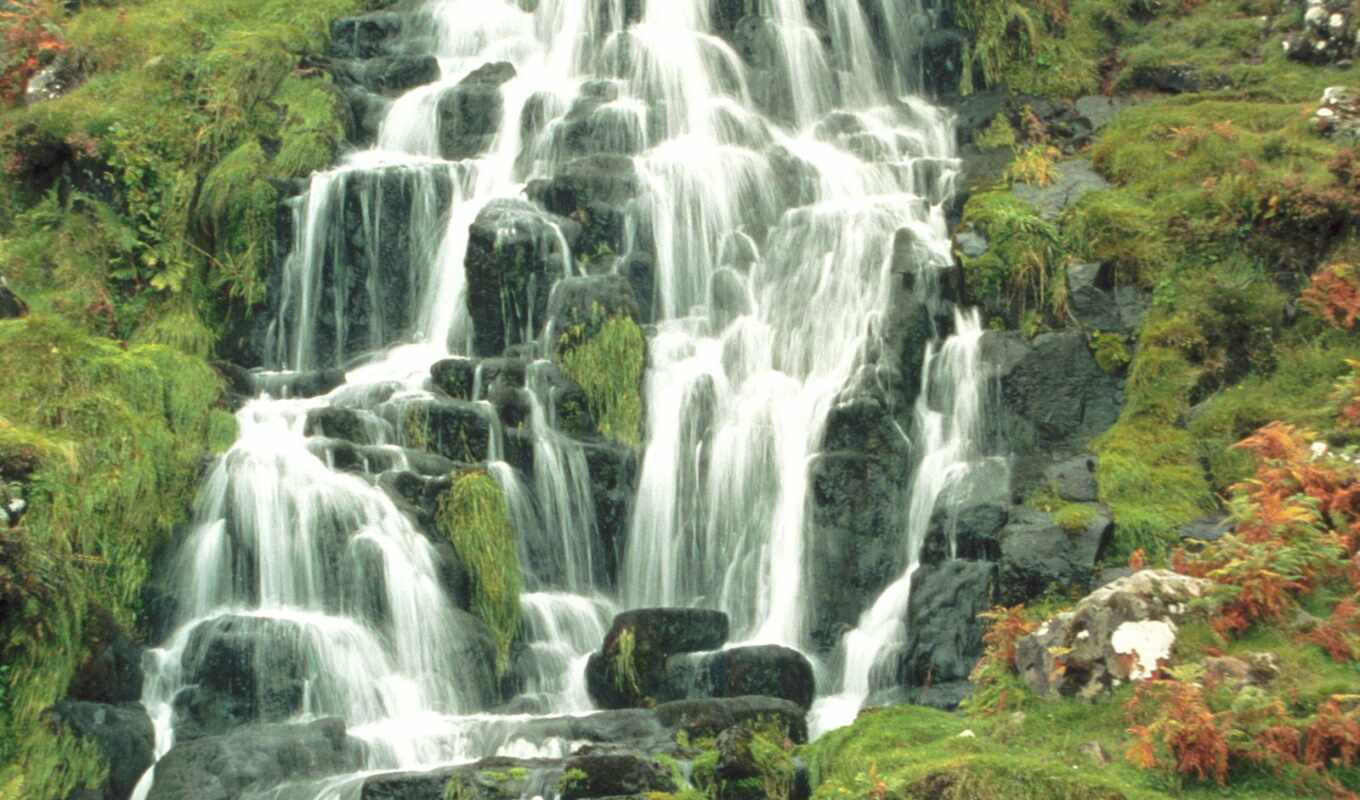 природа, source, водопад, шотландия