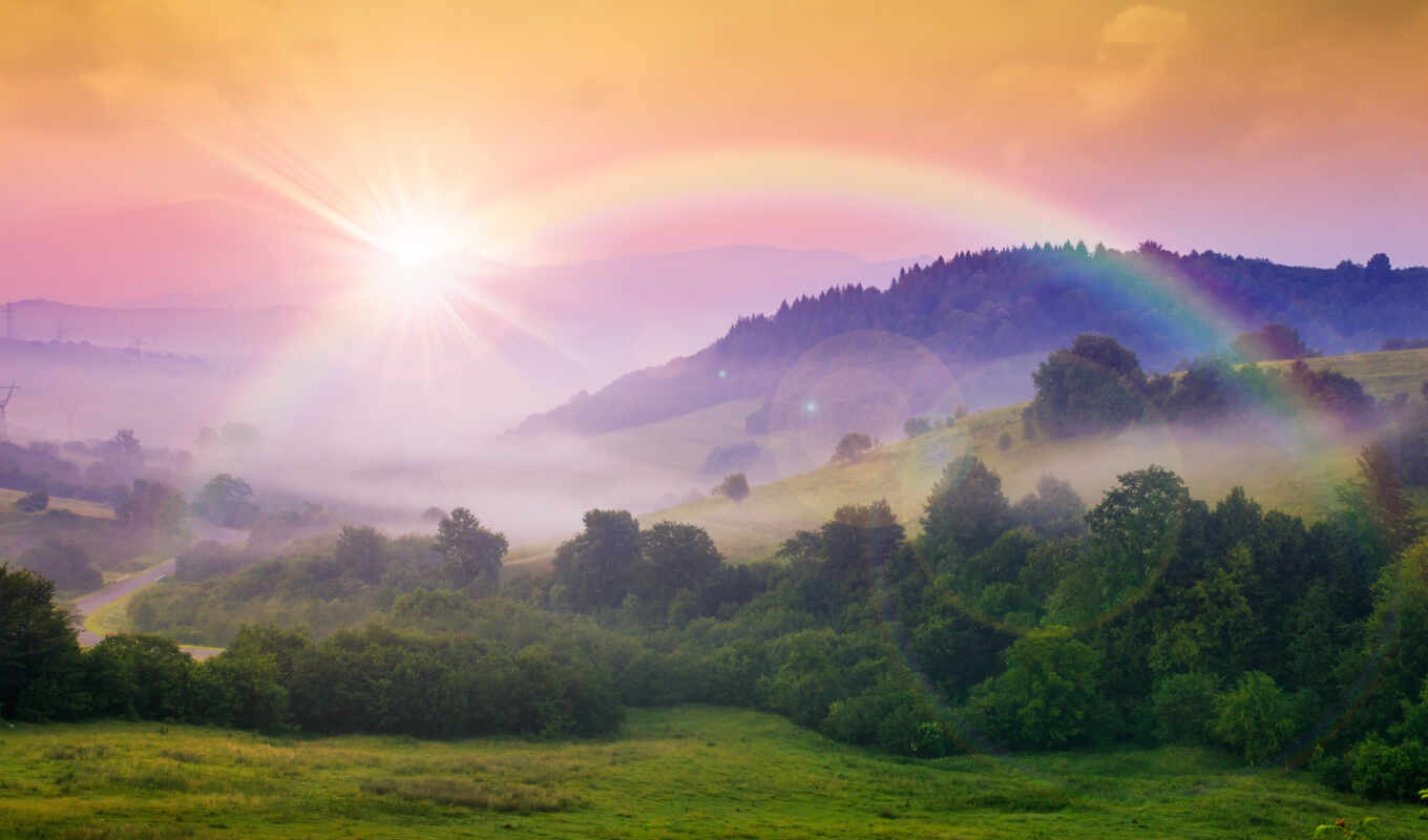 nature, sky, photo, art, rainbow, new, mountain, topic, royalty, pxfuelpage