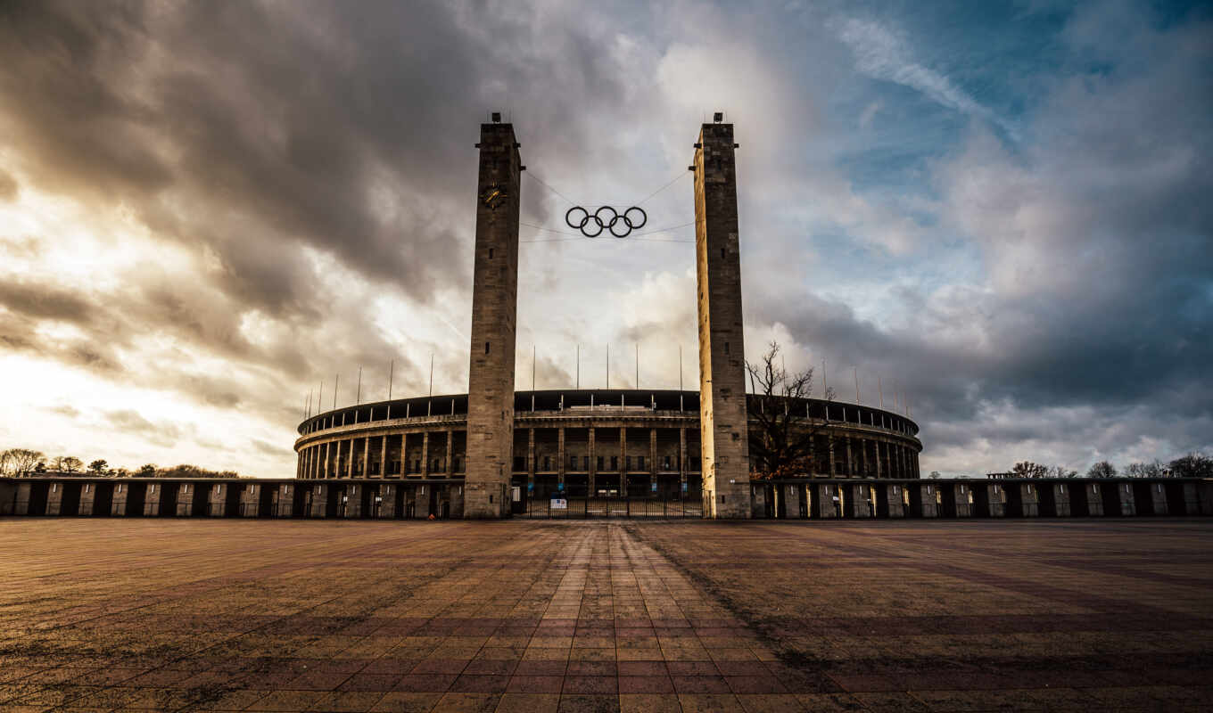 free, olympic, stadium, Berlin, Olympic stadium