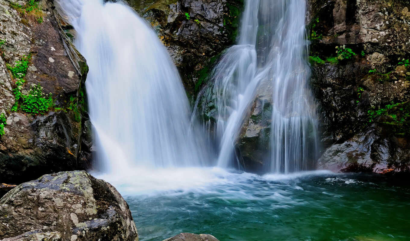 background, gdefon, for, screen, waterfall, cascadas