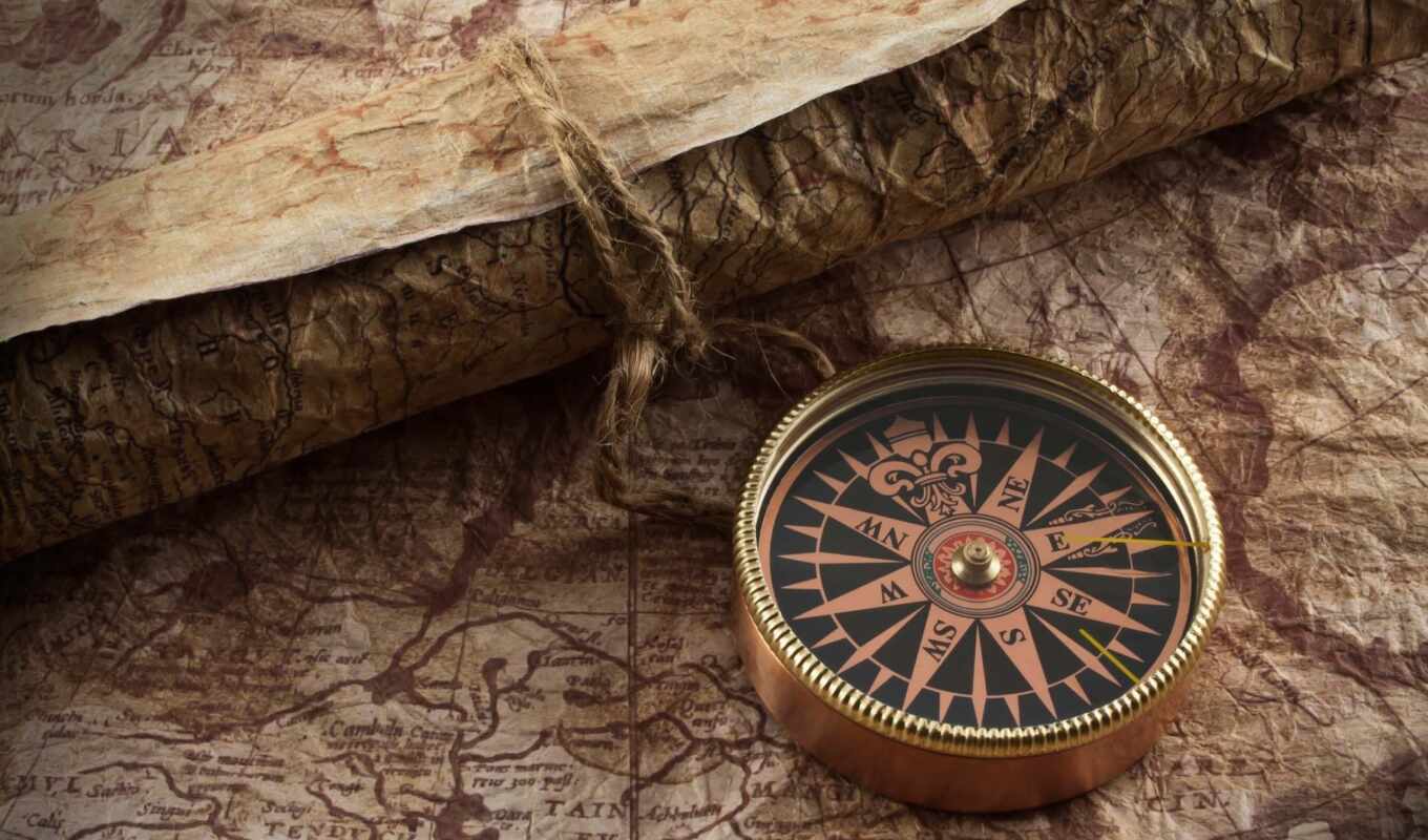 retro, map, beautiful, screensavers, images, daily, paper, compass