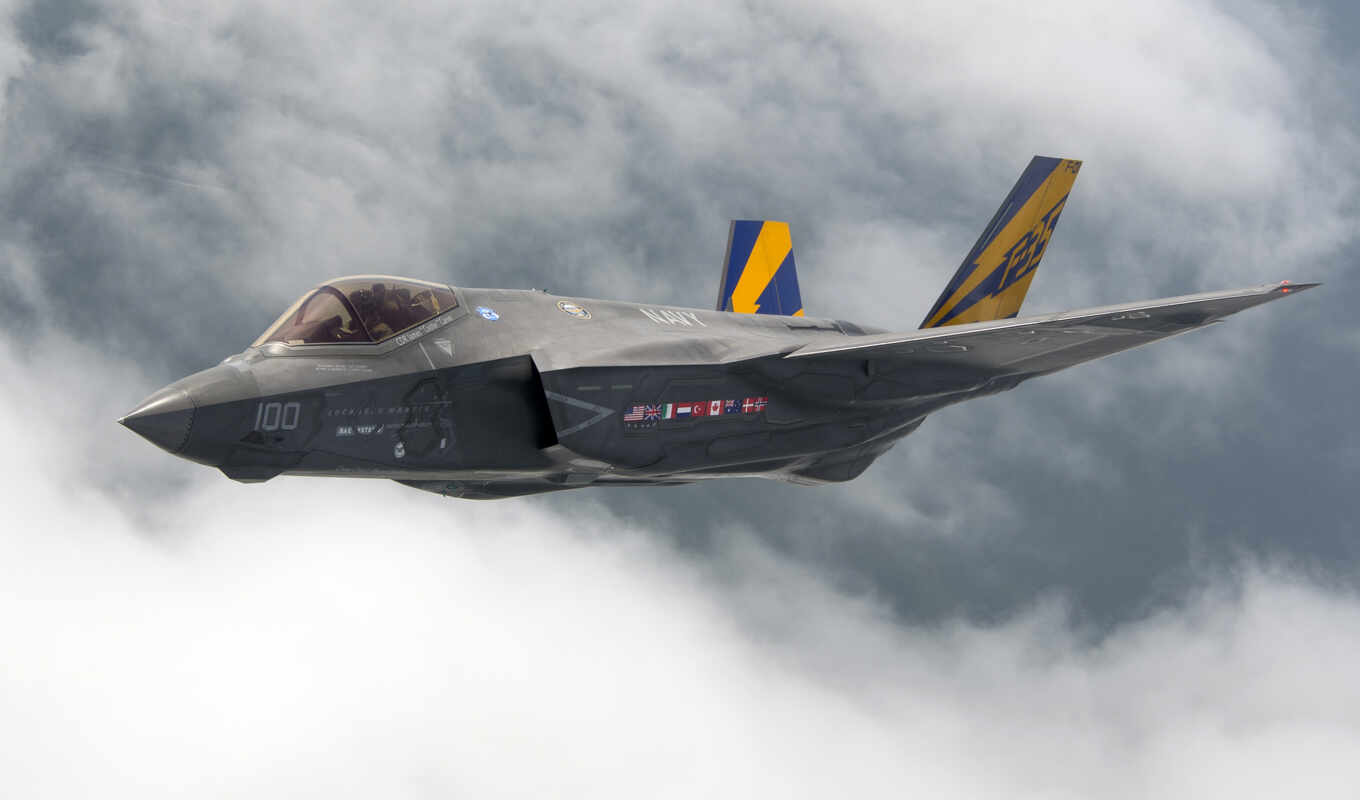 the fighter, martin, military, lightning, with lock, theft, f35