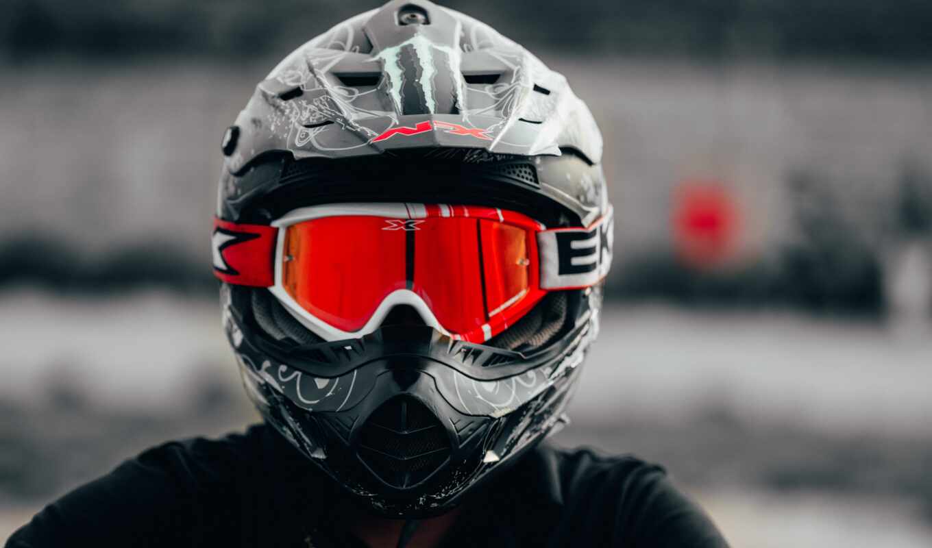 black, фон, мотоцикл, шлем