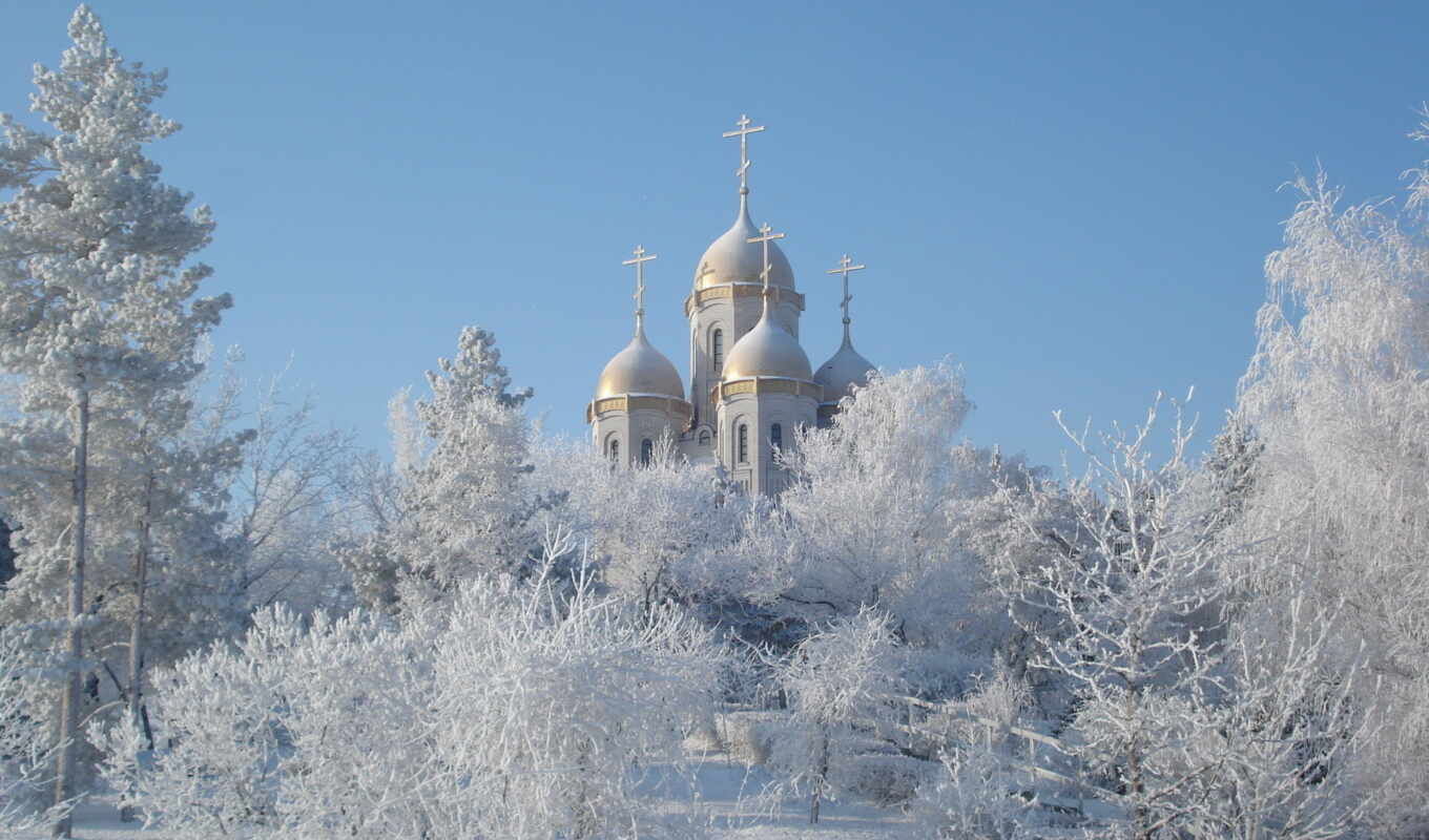 photos, churches, temples, networks, in winter