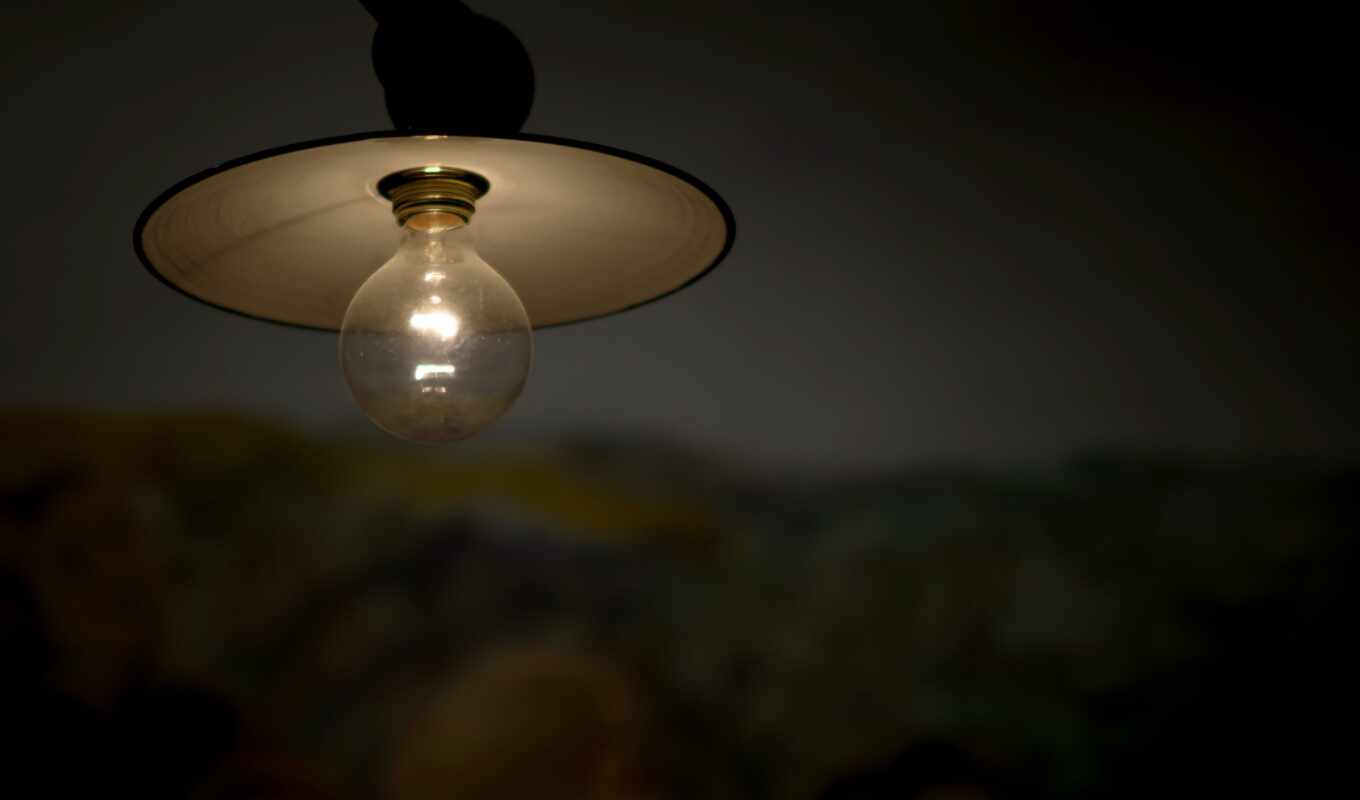 darkness, лампа, фонарик, ноутбук, лампочка, минимализм, свет