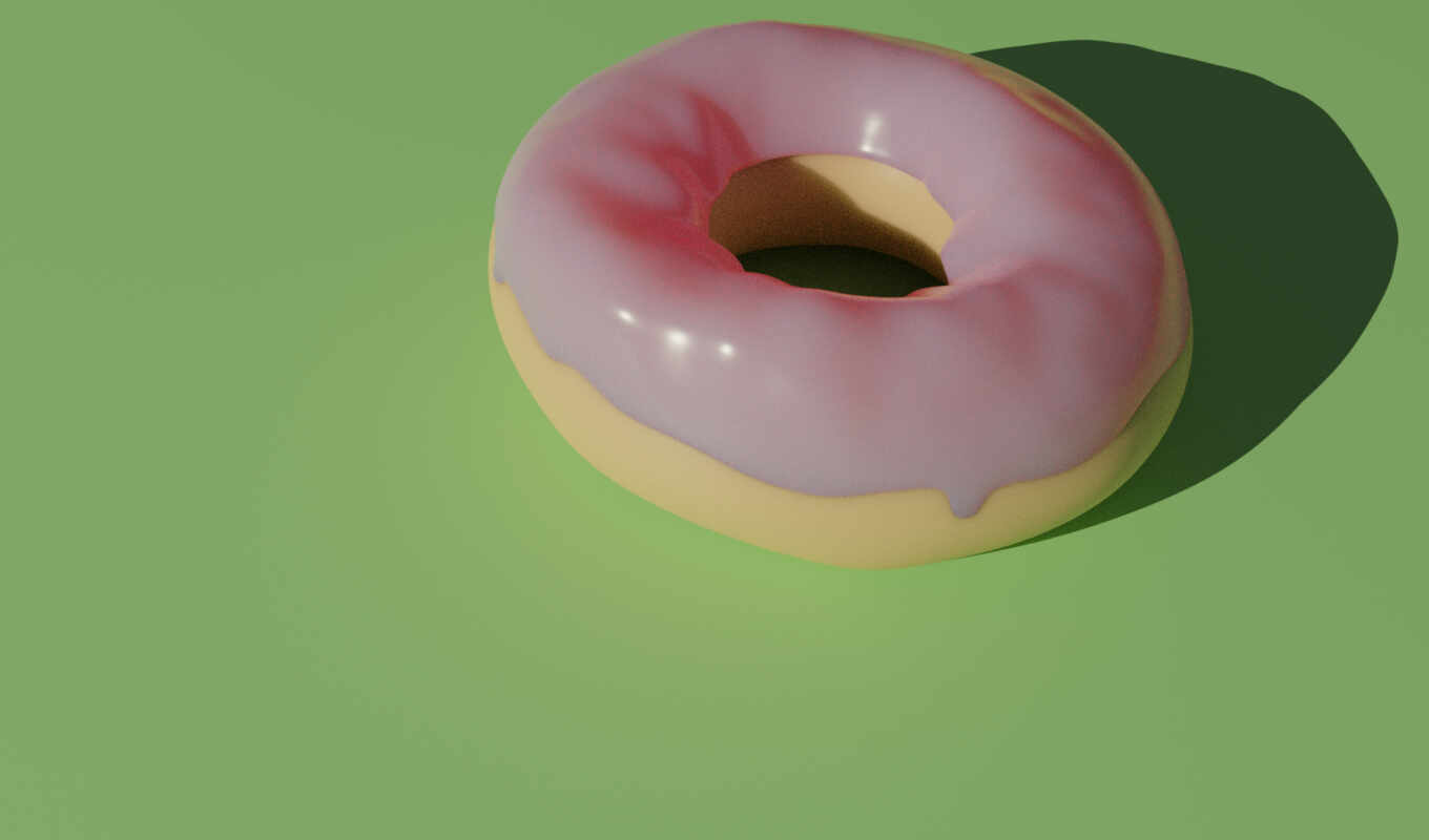 meal, pink, minimalism, donut, blend