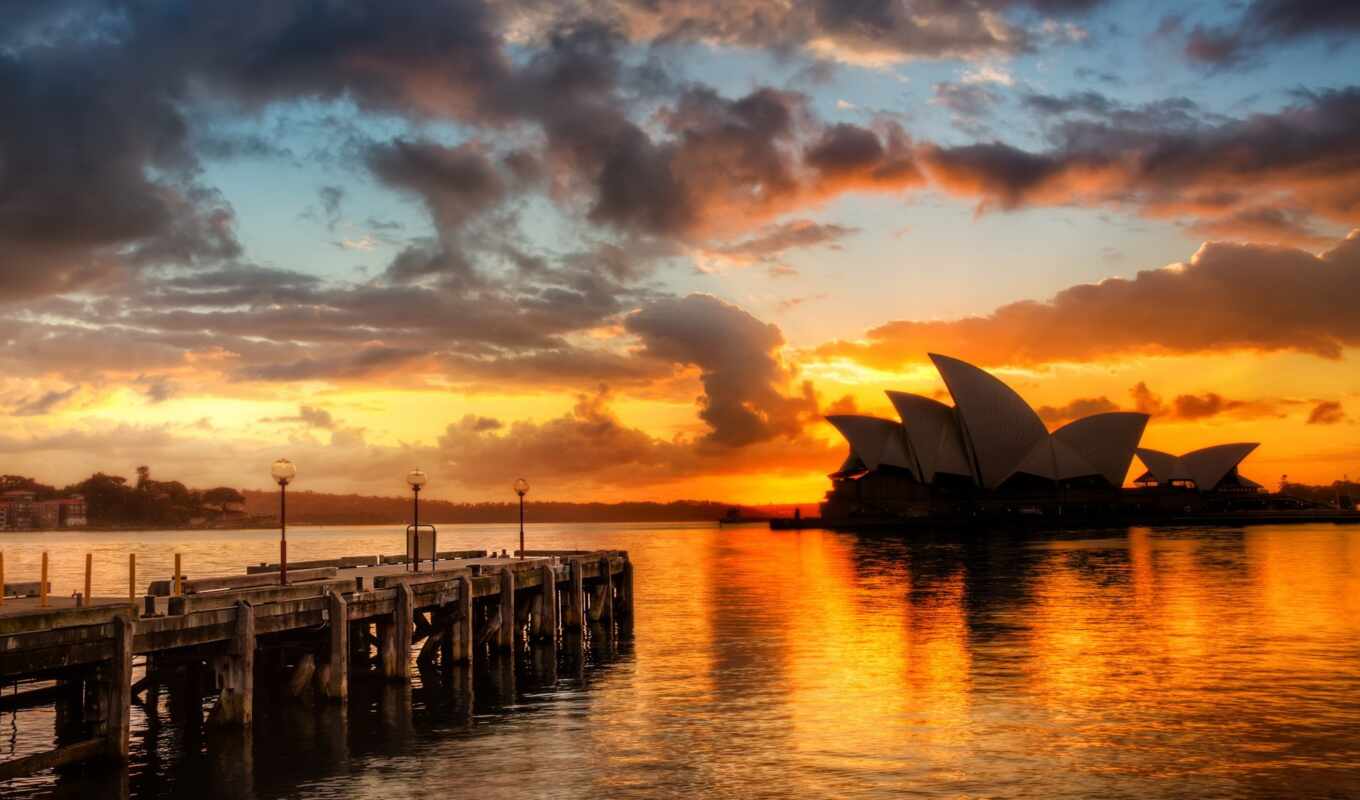 sunset, Australia, since
