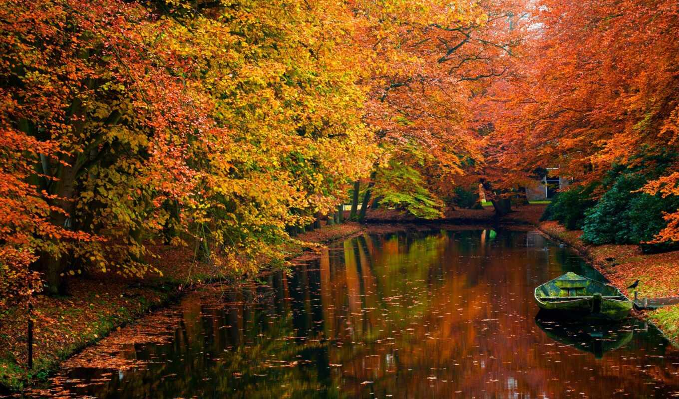 nature, water, autumn, foliage, nature, autumn, wpapers, autumn, everything