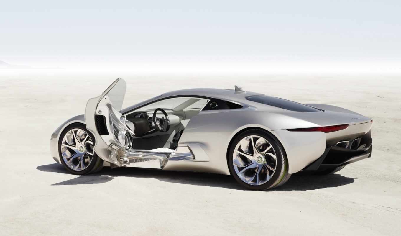 car, темп, concept, jaguar, автомобил, motor, range, electric, risunok, vehicle, расширение