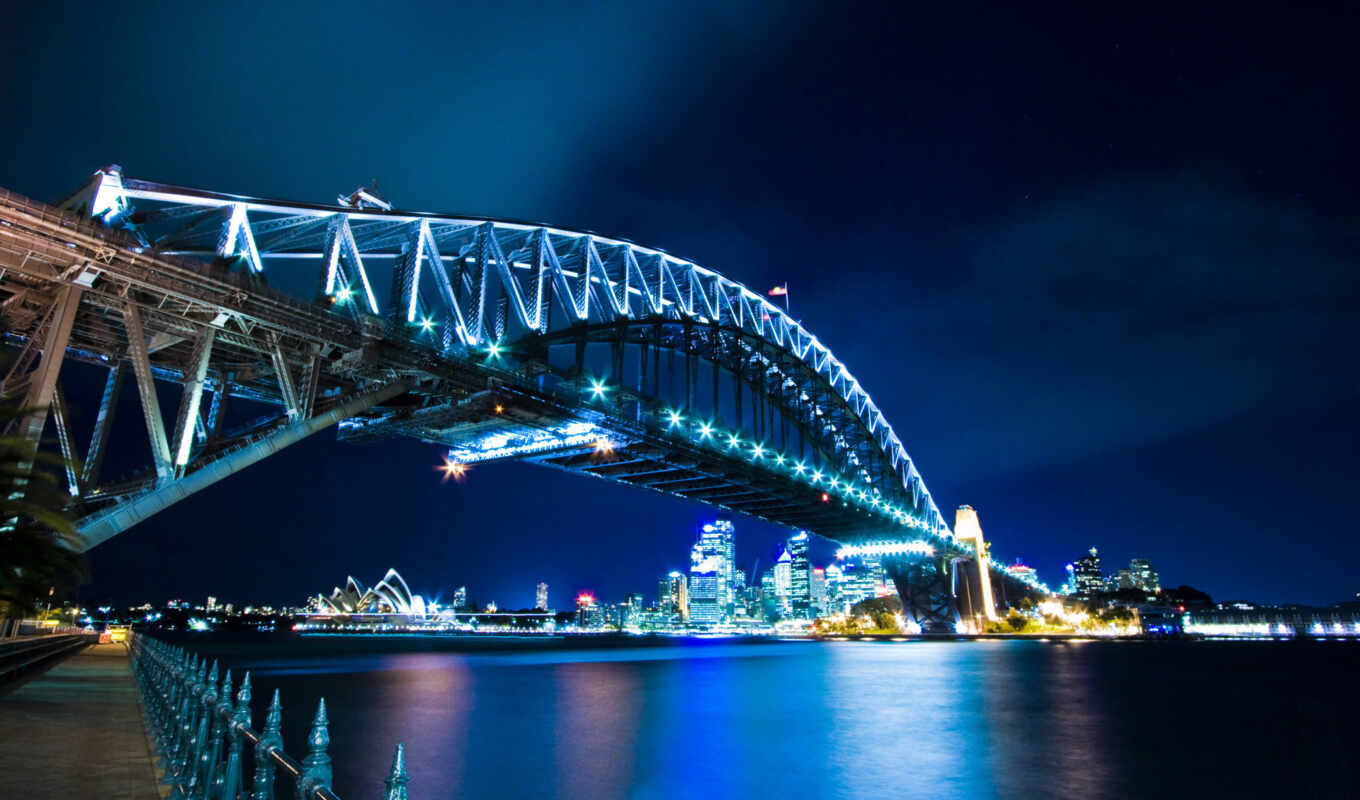city, Bridge, Australia, sydney, screensavers, harbor, harbor