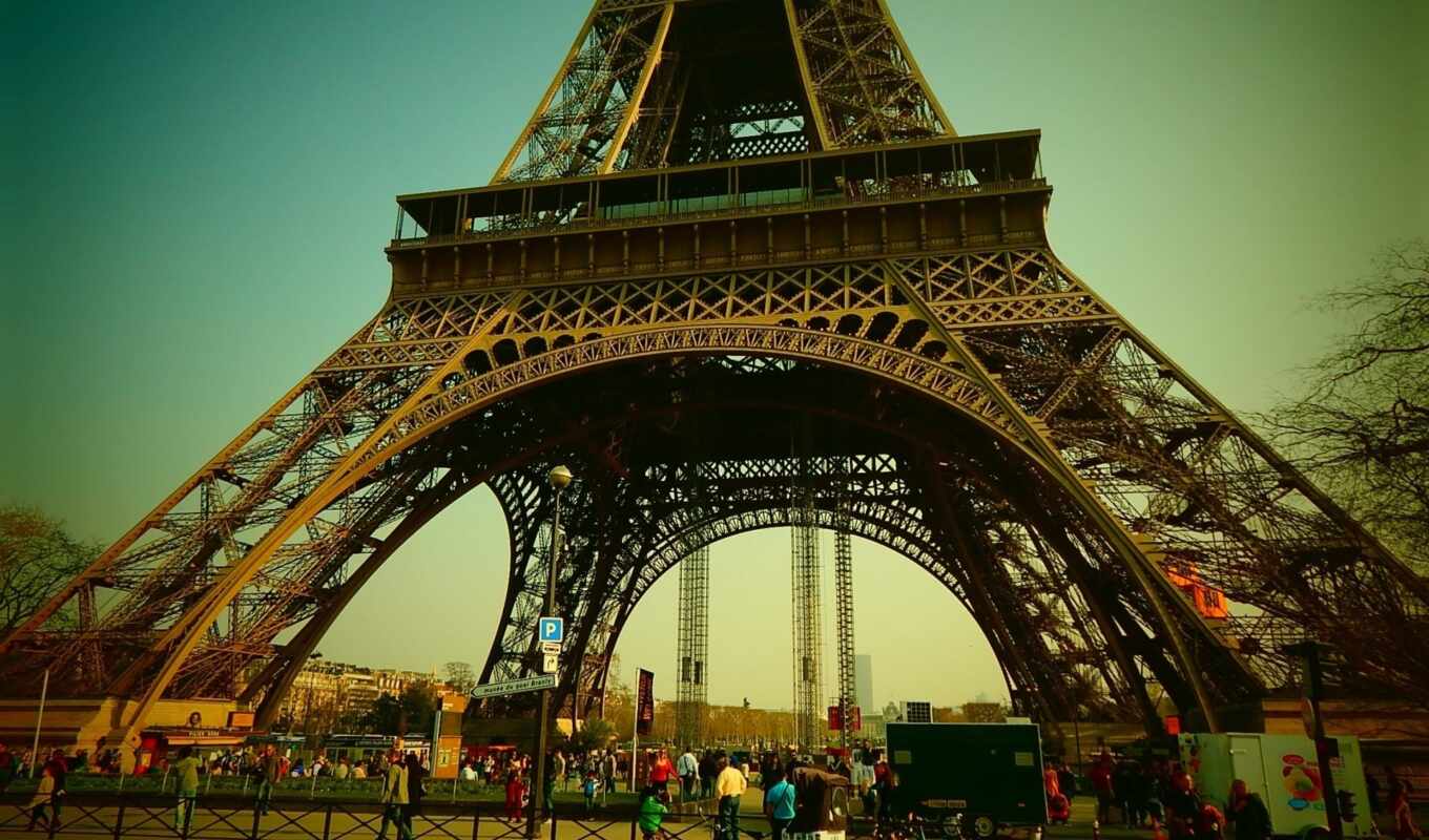 Paris, tower, eiffel