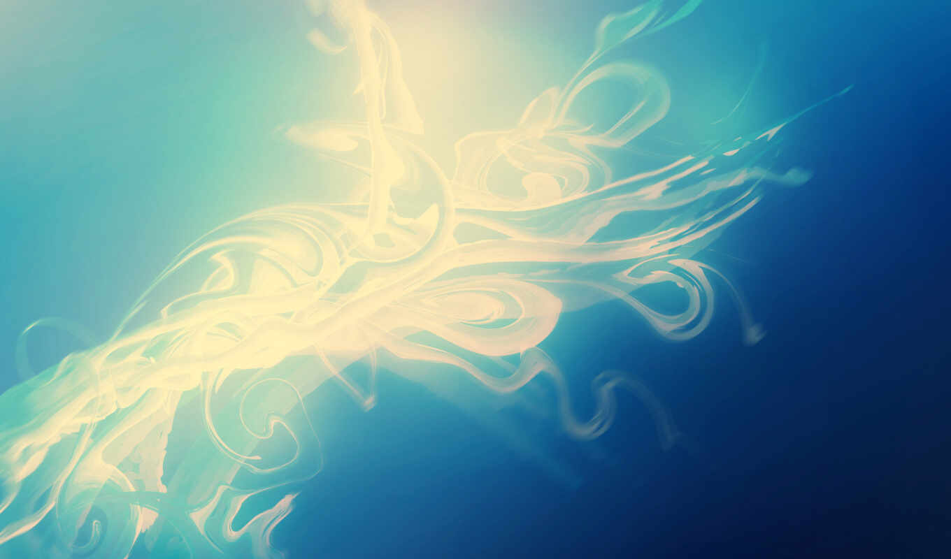 абстракция, дым, вода, under, линии