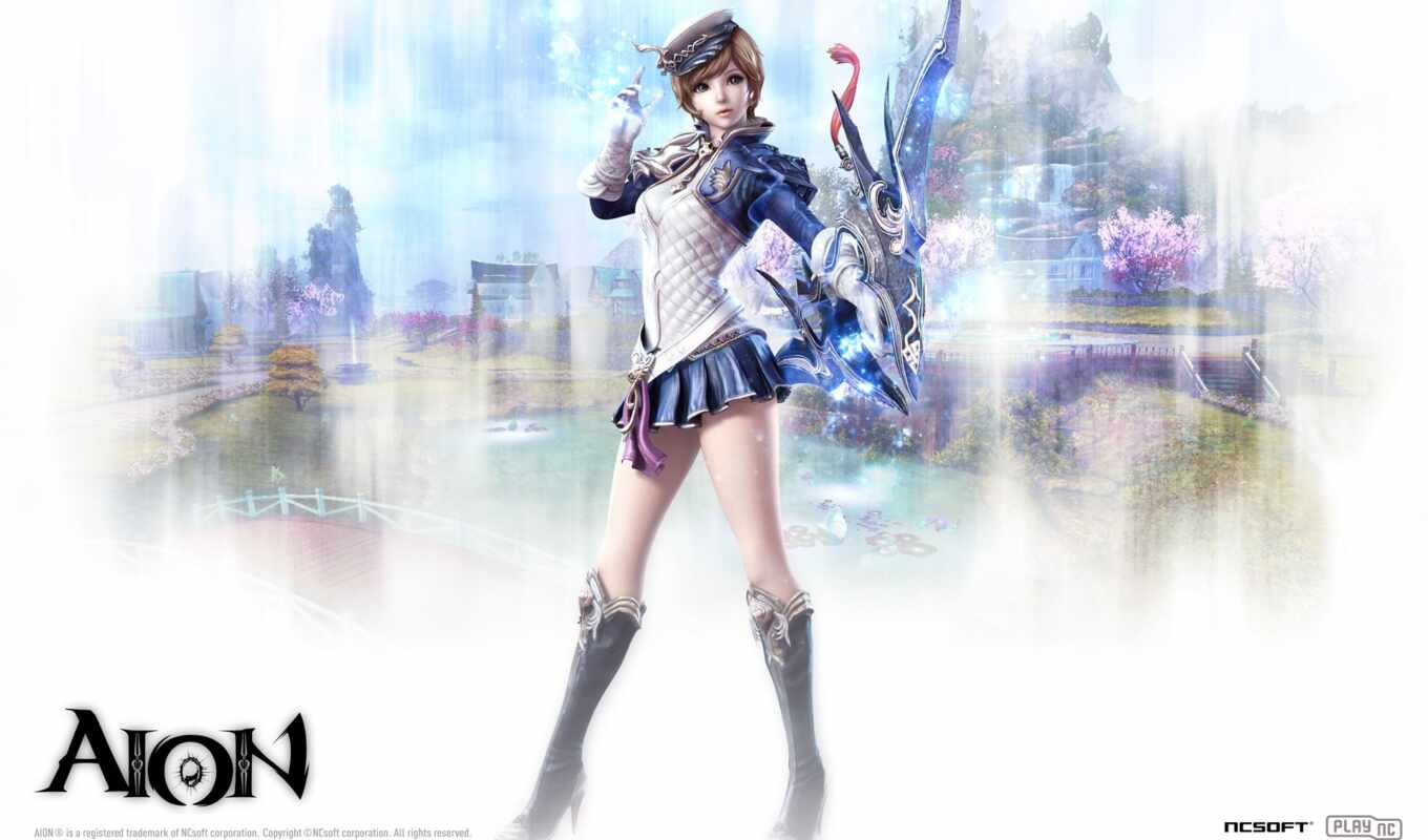 girl, game, they, fantasy, tower, beautiful, aion, eternity