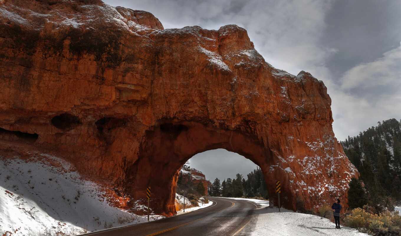 photo, road, picture, arch, park, national, utah, canyon, bryce, royalty, im genes