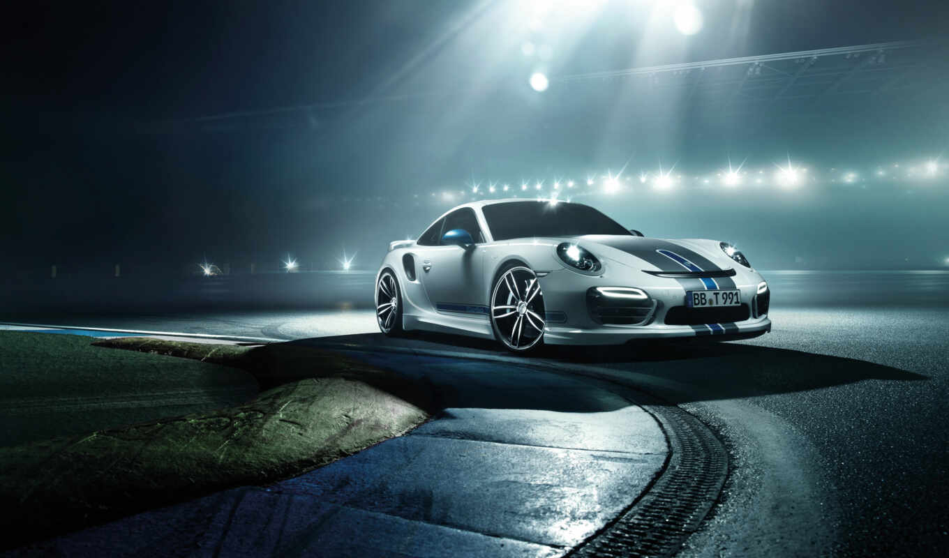 picture, turbo, Porsche, techart