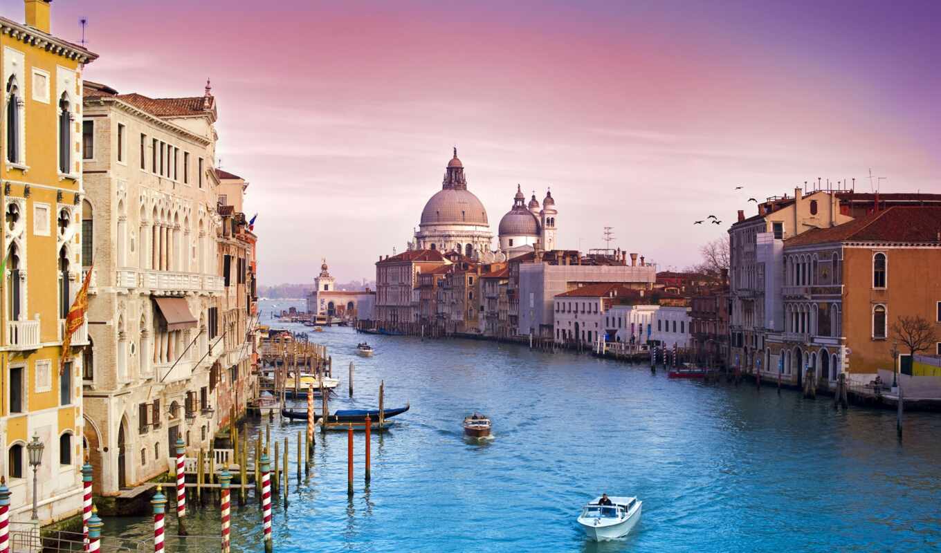 channel, venice, canal, grand, italy, great, Venice
