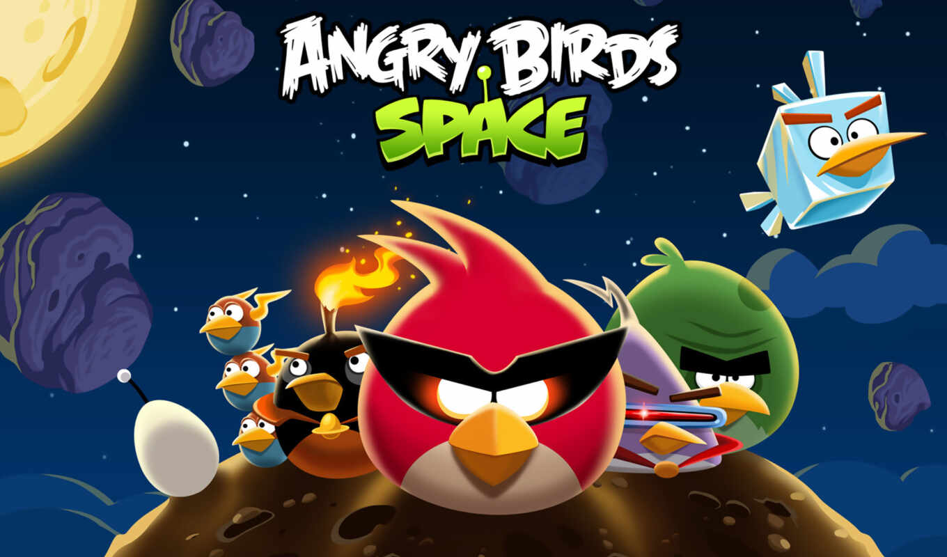 games, space, birds, angry, evil, birds
