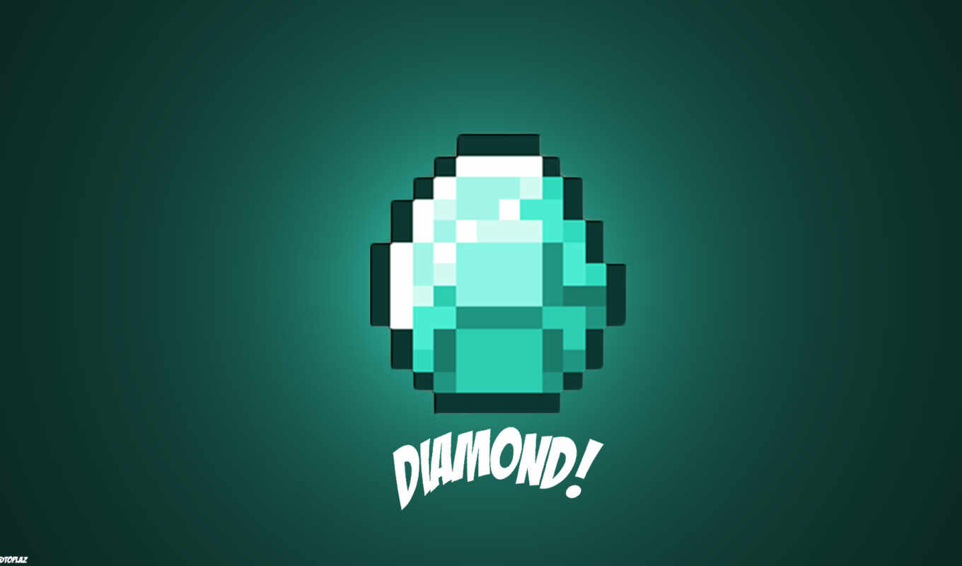 diamond, minecraft