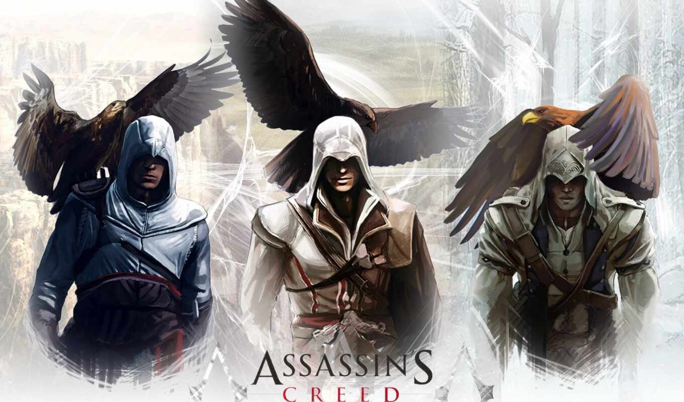 game, creed, assassin, Connor, kenway