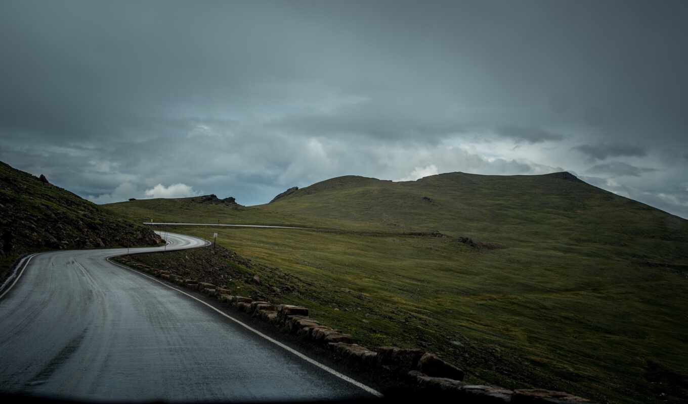 photo, mountain, road, stocksnap