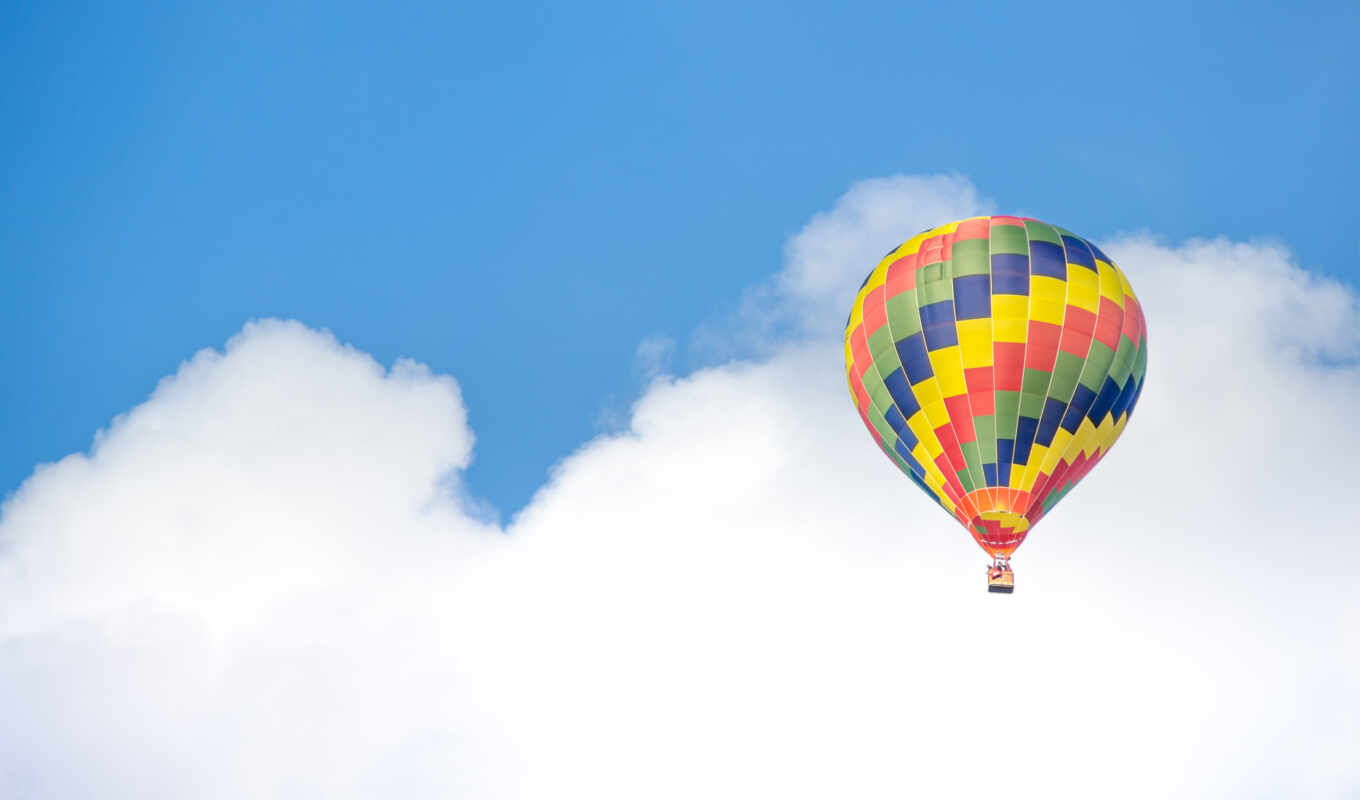 небо, фото, blue, free, красочные, air, hot, stock, balloon, balloons
