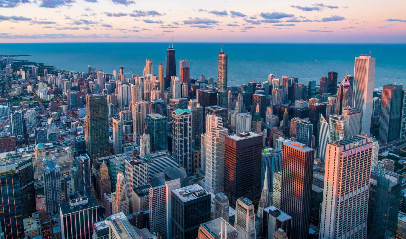 skyline, квартира, chicago, sehensw-rdigkeiten