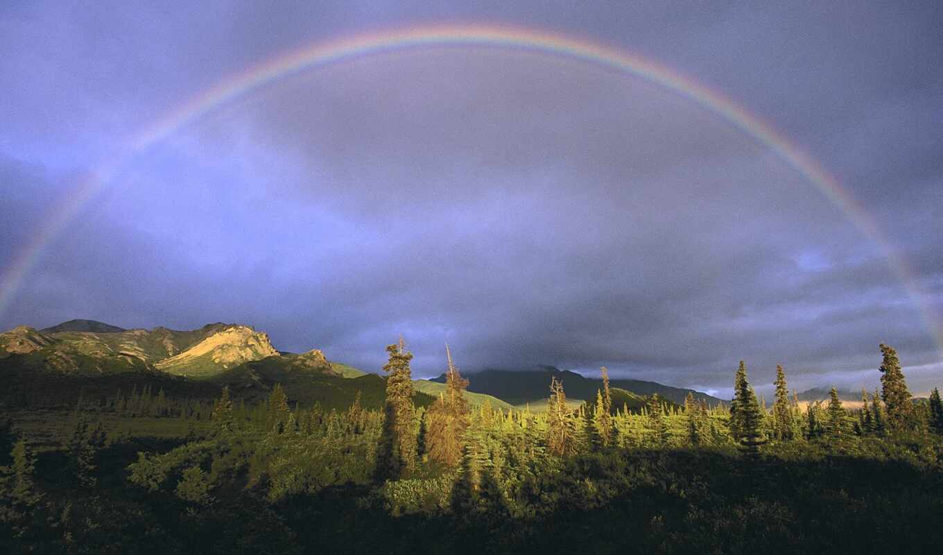 rainbow, park, national, alaska, travel, a trip to Alaska
